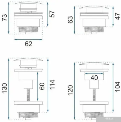 Rea Klik-Klak REA-A2361 (белый)