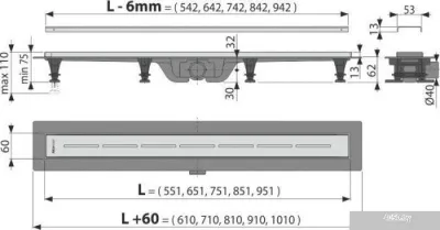 Alcaplast APZ18-950M