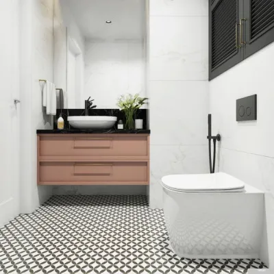 Унитаз Lavinia Boho Relfix Bell Pro 5 в 1 87060212 (черный пластик)