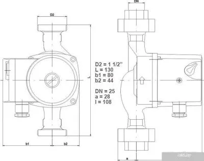 Насос IMP Pumps SAN 25/40-130 (979521767)