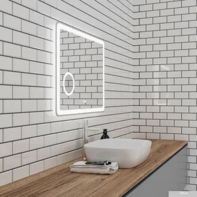 Grossman Зеркало Leo LED 80x80 168080