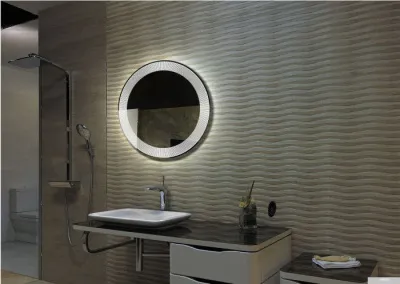 Пекам Зеркало с подсветкой Galaxy 80x80 (с сенсором на движение)