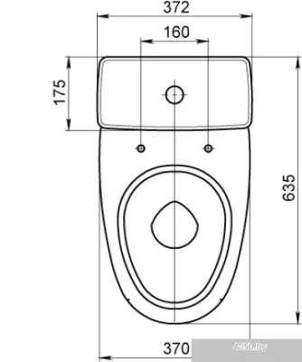Унитаз Santeri Форвард [1.P205.2.S00.00B.F]
