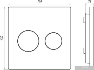 Alcaplast M778 (черный матовый)