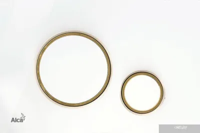 Alcaplast M775 (белый/золотистый)