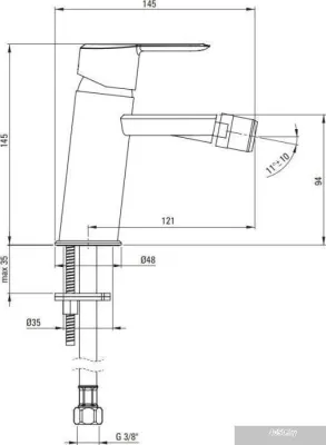 Deante Arnika Titanium BQA D30M