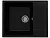 Кухонная мойка Ulgran QUARTZ Prima 605-07 (уголь)