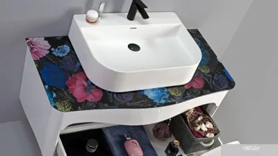 Belux Тумба под умывальник Анжело НП110-01 (1, белый глянец)