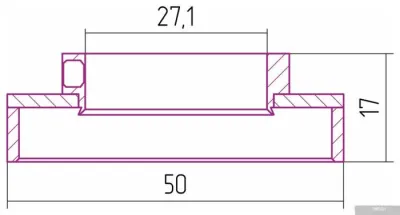 Сунержа TUBE 3/4 (26.9 мм) 30-1029-0002
