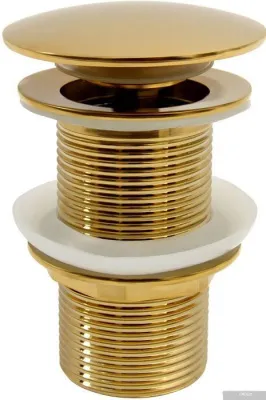 Донный клапан Rea Gold Klik-Klak (без отверстия для перелива)