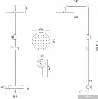 Rea Lungo REA-P4114 (золотой)