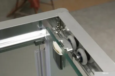 Душевой уголок BelBagno UNO-A-2-95-C-Cr 95x95 (прозрачное стекло)