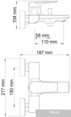 Смеситель Wasserkraft Lopau 3201