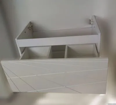 Garda Тумба под умывальник Geometry 38н_700_PVС (белый глянец)