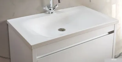 Belux Тумба под умывальник Мадрид Н 90-02 (1, белый глянцевый)