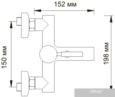 Смеситель Wasserkraft Main 4101