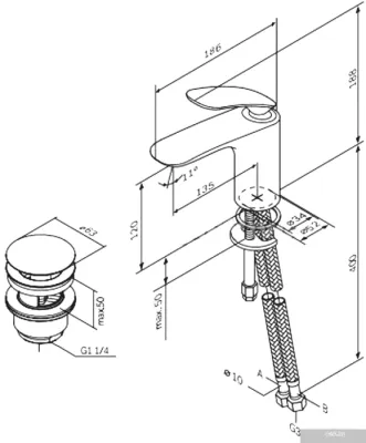 Смеситель AM.PM F3082100