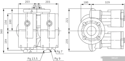 Насос Wilo Stratos-D 80/1-12