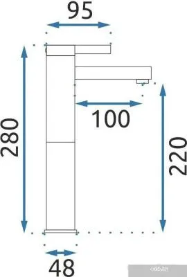 Rea Polo B9942 (белый/хром)