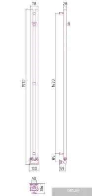 Сунержа Нюанс EU50+ 1545х50 30-0212-1545