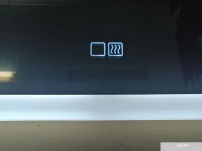 Пекам Зеркало с подсветкой Marta 100x80 (с подогревом и сенсором)