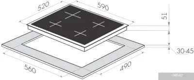 MAUNFELD MGHE 64 74RIB