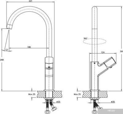 Haiba HB70577 (хром)