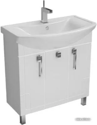 Triton Диана-80 тумба под умывальник с дверцами