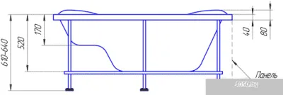 Ванна 1Марка Trapani