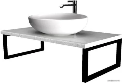 1Марка Столешница Grunge Loft 80 У85839 (бетон светлый)