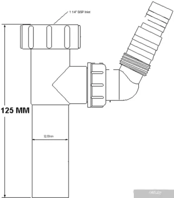 Сифон McAlpine RS7