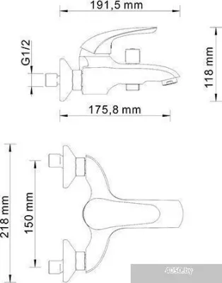 Смеситель Wasserkraft Rossel 2801