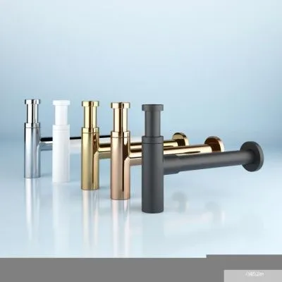 Wellsee Drainage System 182123001 (сифон, донный клапан, матовый белый)