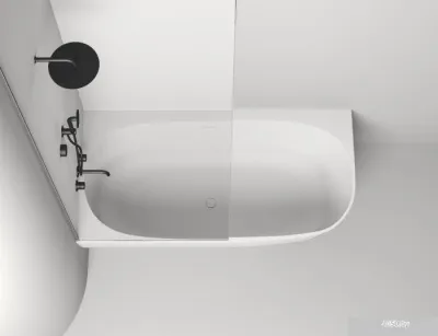 Salini Sofia CORNER L 170x85 102525M (S-stone, матовый)