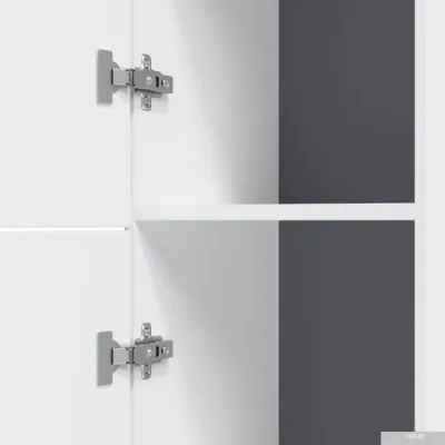 AM.PM Шкаф-пенал Gem 30 M90CSL0306WG (левый, белый глянец)