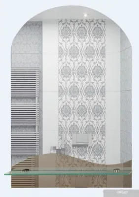 Tivoli Зеркало Баунти с полочкой 39х58.5 458022 (с полочкой)