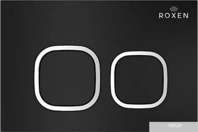 Roxen Antares Bidet в комплекте с инсталляцией StounFix Slim 6 в 1 938621 (кнопка: черный матовый)