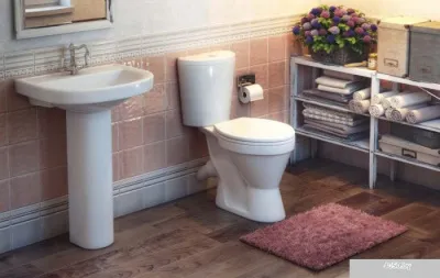 Унитаз Rosa Элегант (белый)