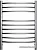 Полотенцесушитель TERMINUS Классик П9 500x700 бп электро