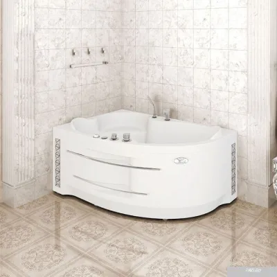 Экран под ванну Vannesa Ирма 160х105 L 2-21-0-1-0-229 (с полотенцедержателем)