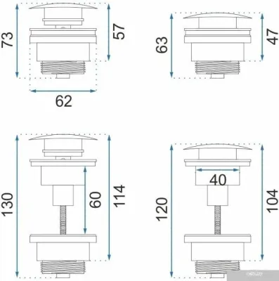 Rea Klik-Klak REA-A5218 (ретро черный)