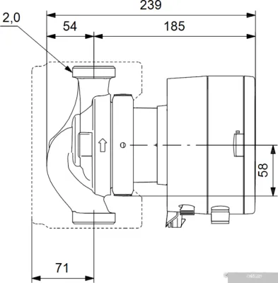Насос Grundfos Magna3 32-40