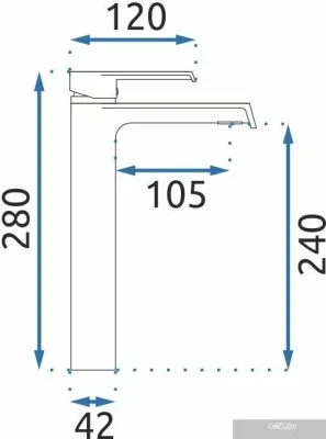 Rea Hass Chrome B6207