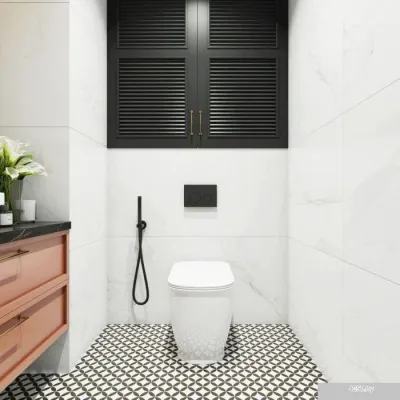 Унитаз Lavinia Boho Relfix Bell Pro 5 в 1 87060216 (черное стекло)