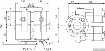 Насос Wilo Stratos-D 65/1-16