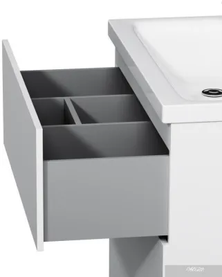AM.PM Тумба под умывальник Gem 75 M90FSX07522WG32 (2 ящика, белый)