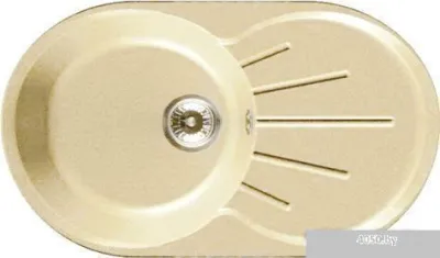 Кухонная мойка GranFest GF-R750L (песочный)