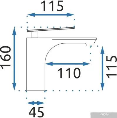 Rea Berg B2035 (хром)