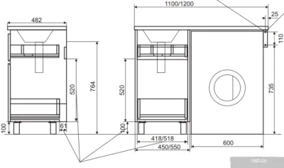 Эстет Dallas Luxe ФР-00001918 (левый)