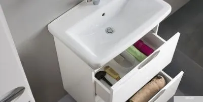 Belux Тумба с умывальником Венеция-Милан Н55-02 (1, белый)